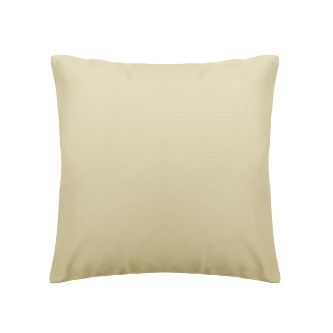 Throw Linen Cushion - Taupe - 0