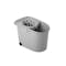 Tatay Lightweight Mop Bucket with Wheels 13L - Grey