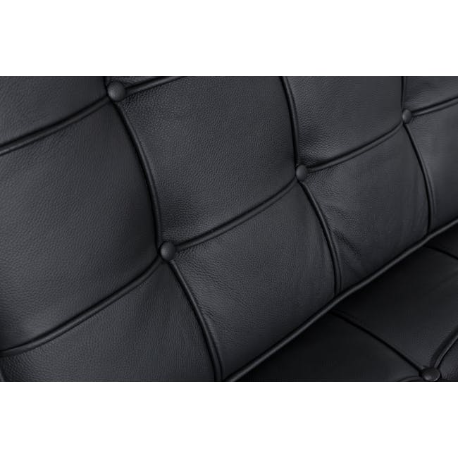 Benton Chair - Black (Genuine Cowhide) - 17