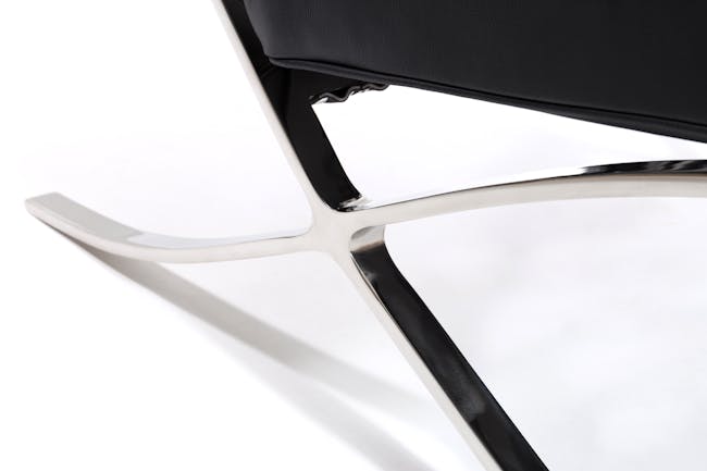 Benton Chair - Black (Genuine Cowhide) - 15