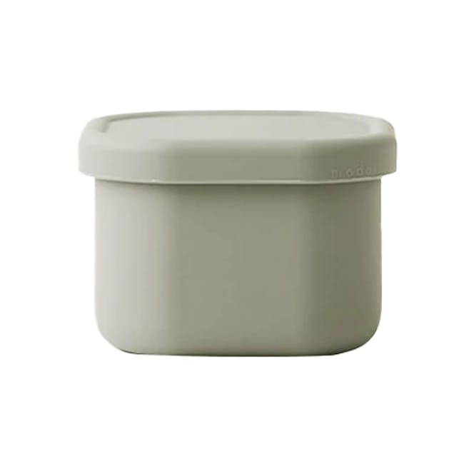 Modori Silicone Container - Cool Gray (2 Sizes) - 0
