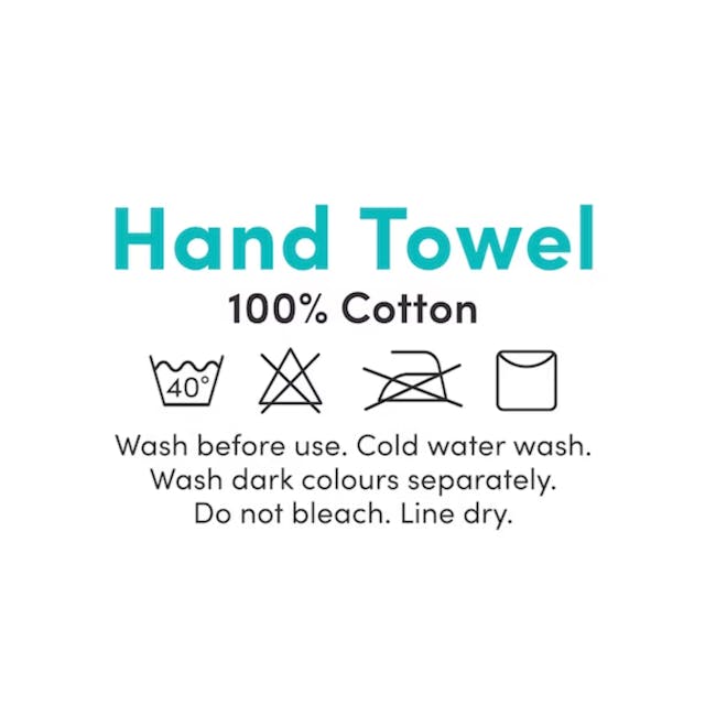 EVERYDAY Hand Towel - Fresh Mint - 4