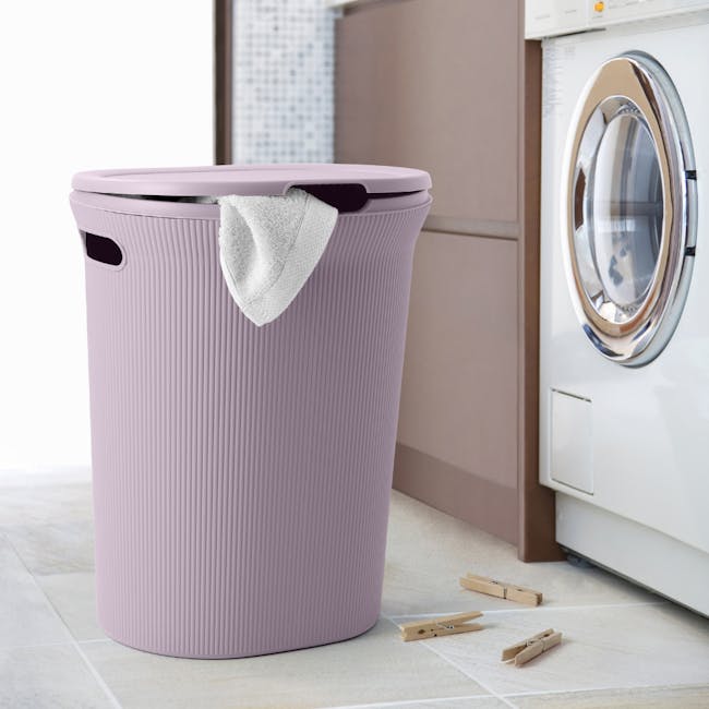 Tatay Laundry Basket - Lilac (2 Sizes) - 2