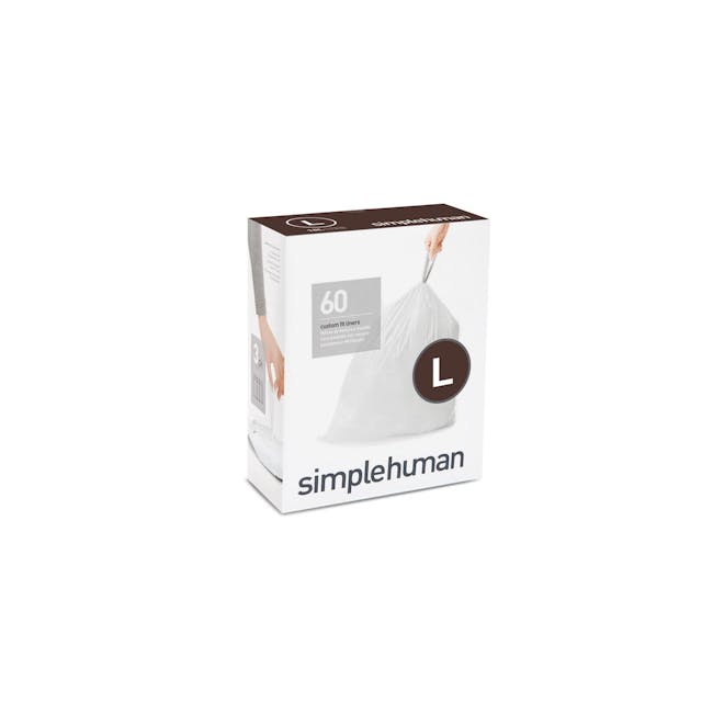 simplehuman Custom Fit Liners Code L - 1