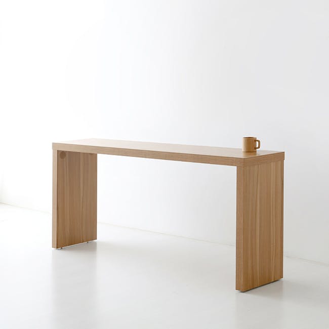 Fikk Slim Multipurpose Table 1.6m - Oak - 3