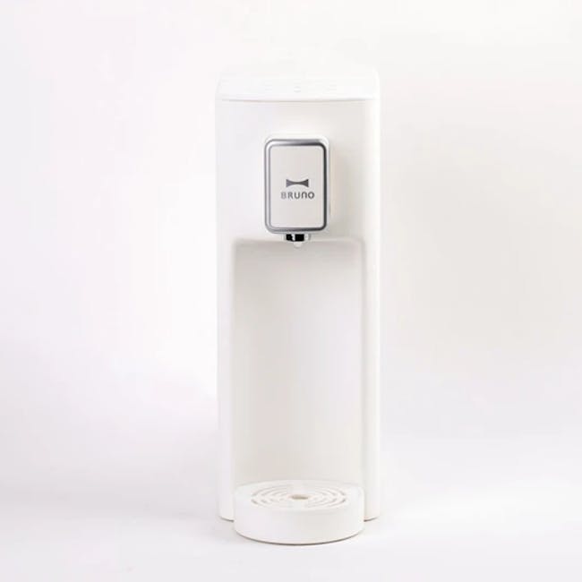 BRUNO Hot Water Dispenser - White - 7 - Modern water dispenser, minimalist design, sleek white color, integrated control