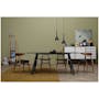 Bolton Dining Table 1.6m in Walnut with 4 Tricia Dining Chair in Espresso - 13