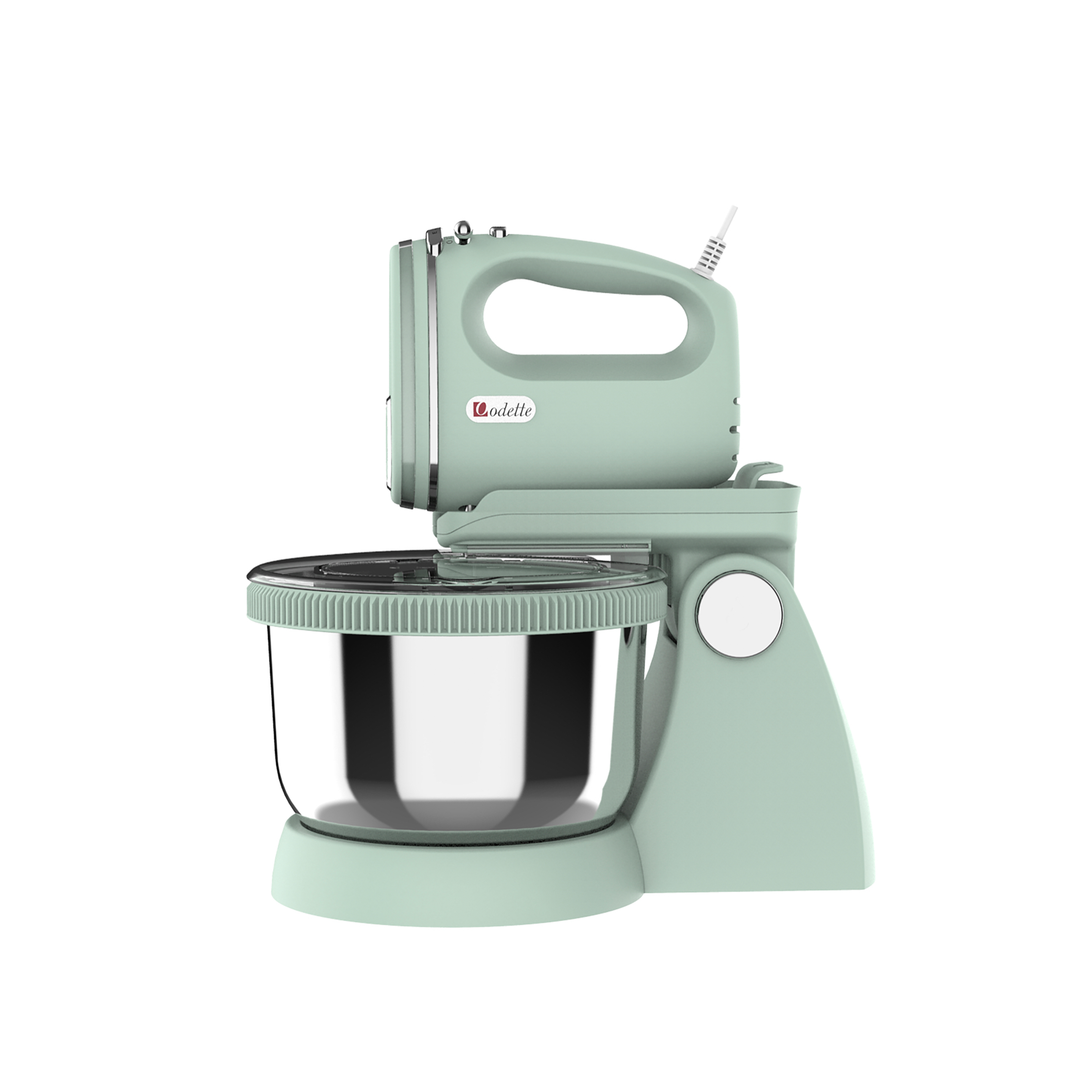 Odette Riviera Series Stand Mixer/Hand Mixer - Light Green - Image 1