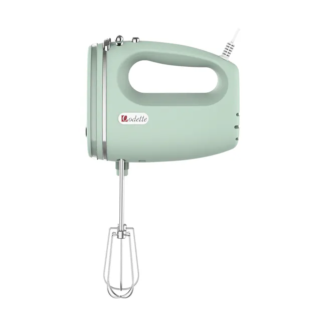 Odette Riviera Series Stand Mixer/Hand Mixer - Light Green - 11 - Light green electric mixer, minimalist design, modern