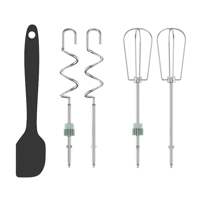 Odette Riviera Series Stand Mixer/Hand Mixer - Light Green - 12 - Kitchen utensil set, spatula, cake spatula, cake tool