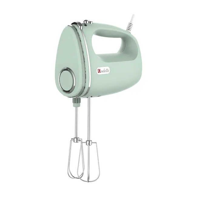 Odette Riviera Series Stand Mixer/Hand Mixer - Light Green - 9 - Light green electric hand mixer, minimalist design, modern
