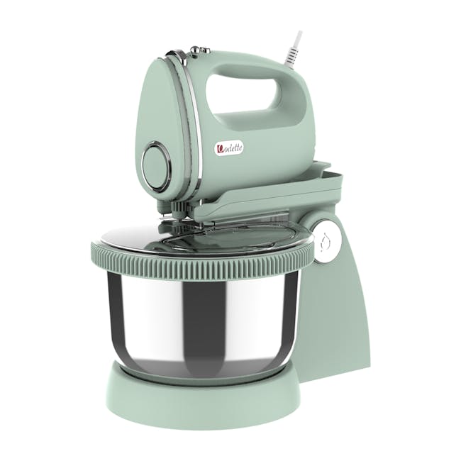 Odette Riviera Series Stand Mixer/Hand Mixer - Light Green - 1