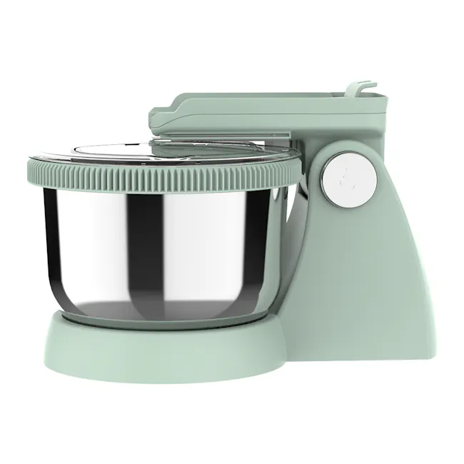 Odette Riviera Series Stand Mixer/Hand Mixer - Light Green - 5 - Light green kitchen stand mixer, sleek design, modern