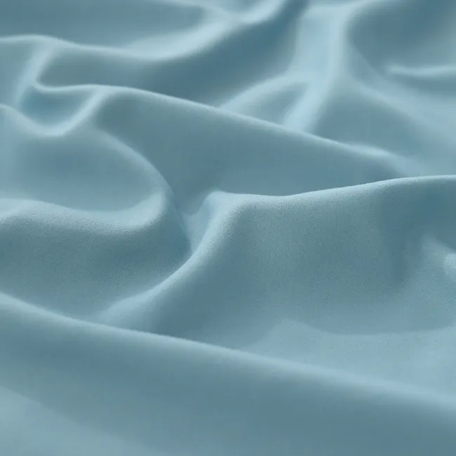 Robinsons Silky Soft Embroidered Microfibre Bed Set Core Collection - Misty Blue (4 Sizes) - 2