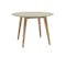 Ralph Round Dining Table 1m - Natural, Taupe Grey