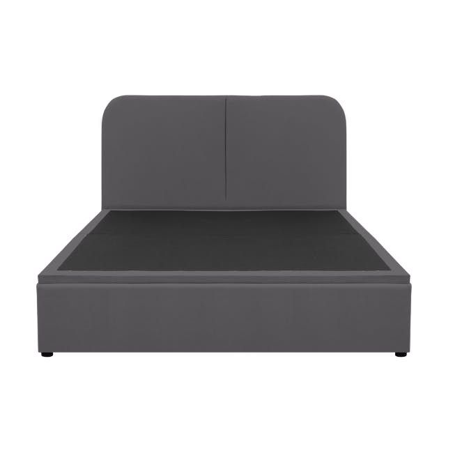 Nolan Queen Storage Bed - Hailstorm - 4