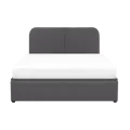 Nolan Queen Storage Bed - Hailstorm