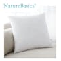 Nature Basics Feather Square Cushion Insert (4 Sizes) - 2