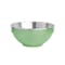 Zebra Stainless Steel Colour Bowl - Green (2 Sizes)