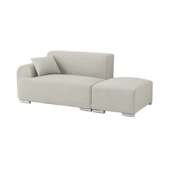 Arco 2 Seater Extended Sofa - Grey (Pet Friendly) - 1