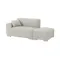 Arco 2 Seater Extended Sofa - Grey (Pet Friendly)