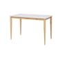 Charmant Dining Table 1.1m - Natural, White - 0