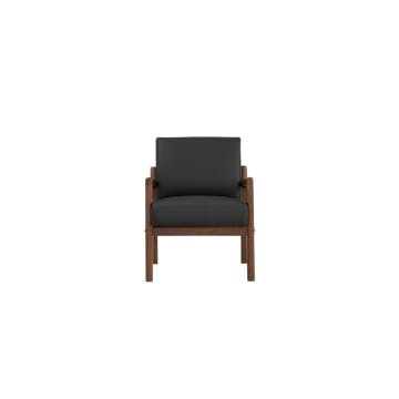 Mendo Armchair - Espresso (Faux Leather) - Image 1