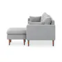 Alicia L-Shaped Sofa - Slate - 7