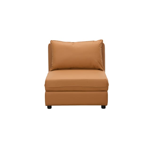 Cameron Large Corner Storage Sofa - Tan (Pet Friendly) - 17 - Brown cushioned sofa, minimalist design, modern decor, cozy