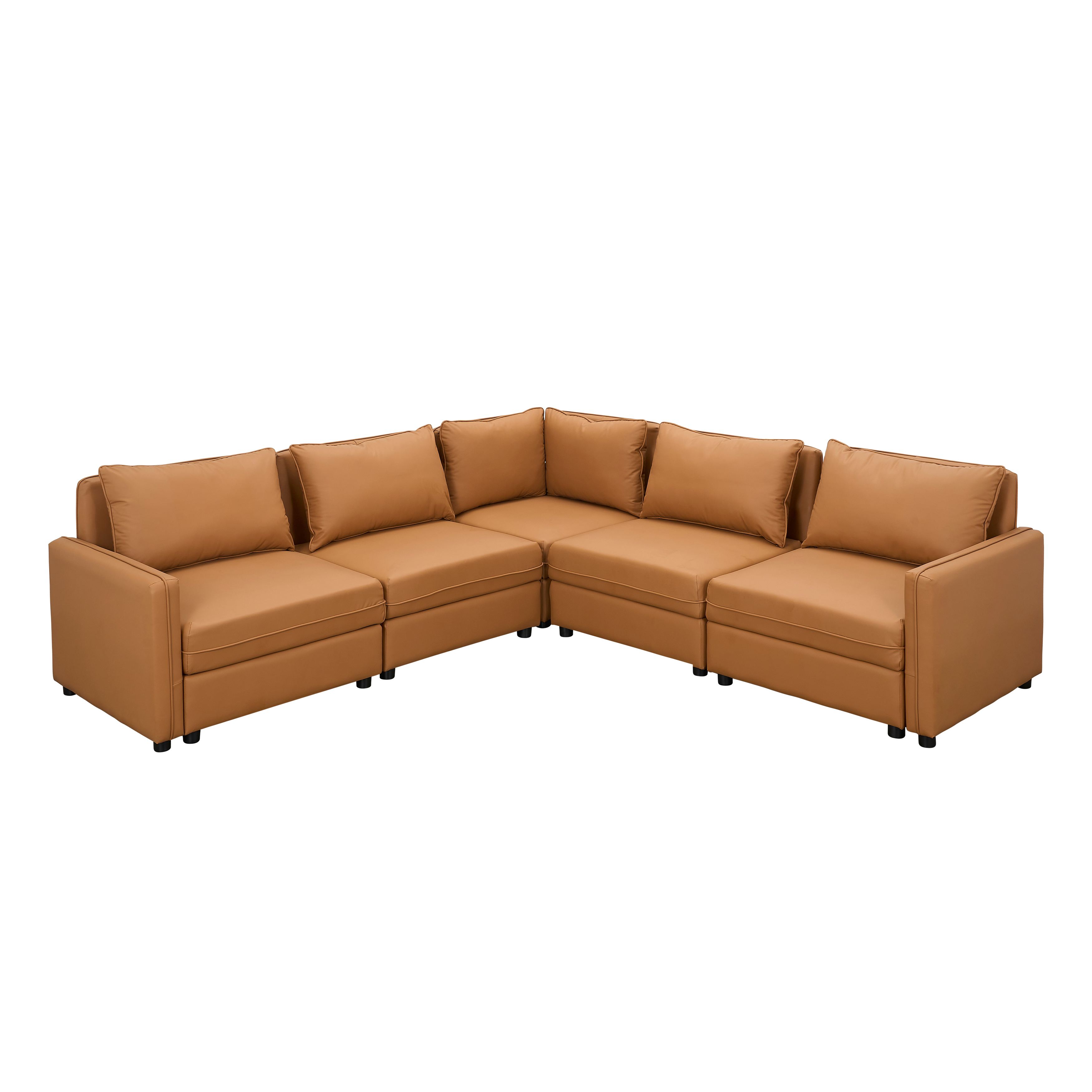 Cameron Large Corner Storage Sofa - Tan (Pet Friendly)