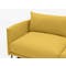 Frank 3 Seater Lounge Sofa - Mustard, Down Feathers, Deep Seats - 5