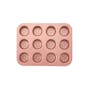 Wiltshire Rose Gold Perforated Mini Quiche & Tart Pan 12 Cup - 0