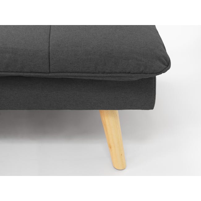 (As-is) Jen Sofa Bed - Charcoal (Eco Clean Fabric) - 19