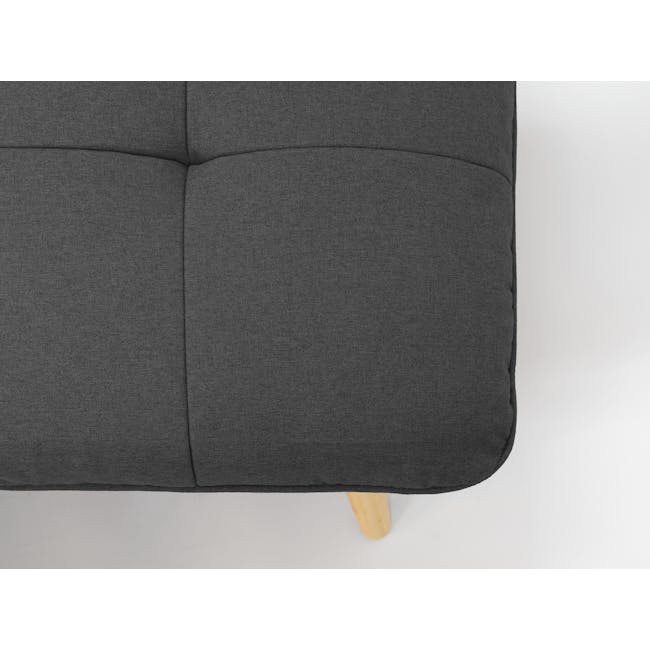 (As-is) Jen Sofa Bed - Charcoal (Eco Clean Fabric) - 21