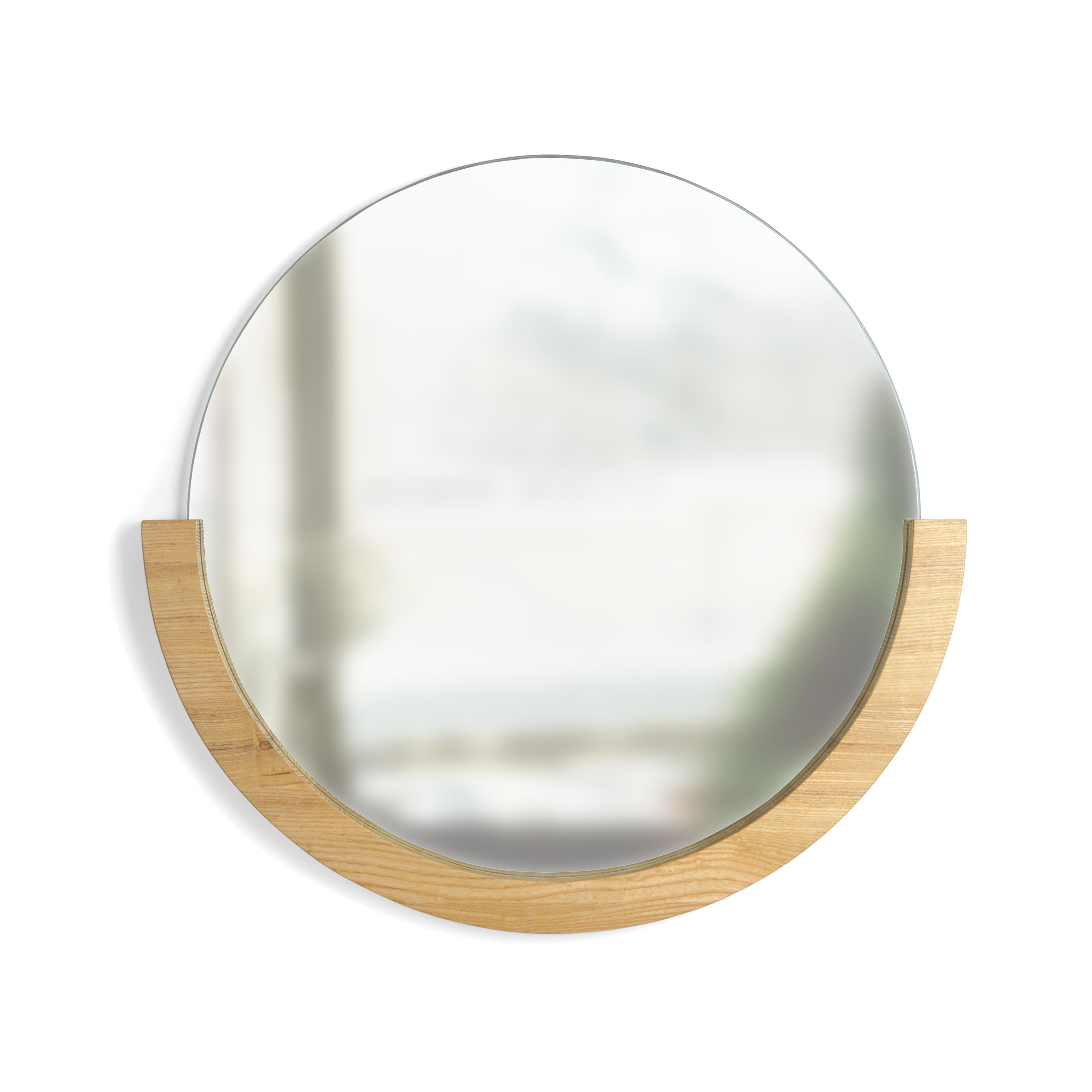 Mira Round Mirror 82 cm - Natural