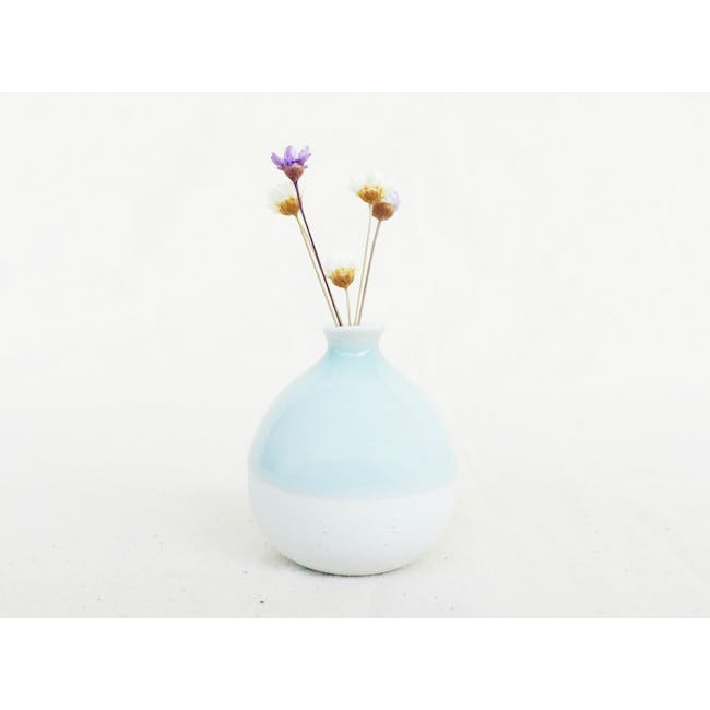 Mini Vase 5 cm - Light Turquoise - 0