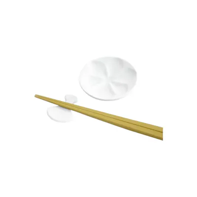 Orchid Saucer + Chopstick Rest (Set of 2)