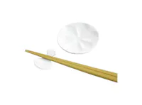 Orchid Saucer + Chopstick Rest (Set of 2)