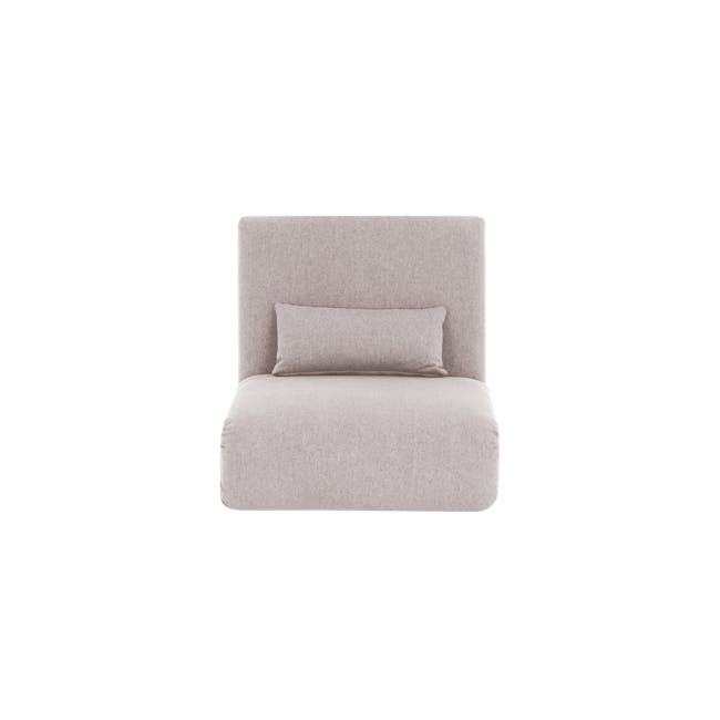 Ayla Sofa Bed - Pastel Pink - 0