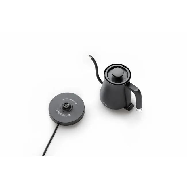 BALMUDA The Pot - Black - 5 - black coffee maker, black kettle, modern kitchen appliance, sleek design, minimalist style