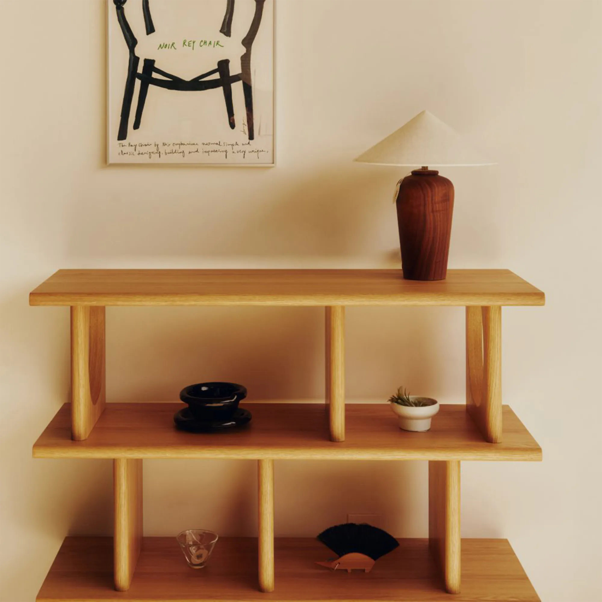 Flow 3-Tier Shelf - Natural - 7