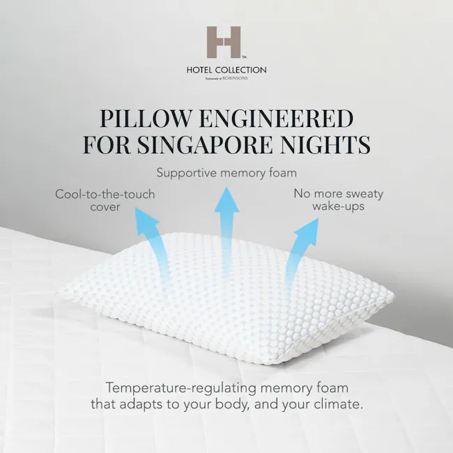 Robinsons Cooling Memory Foam Pillow Hotel Collection - 2