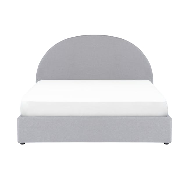 Aspen Queen Storage Bed - Cloud Grey - 0