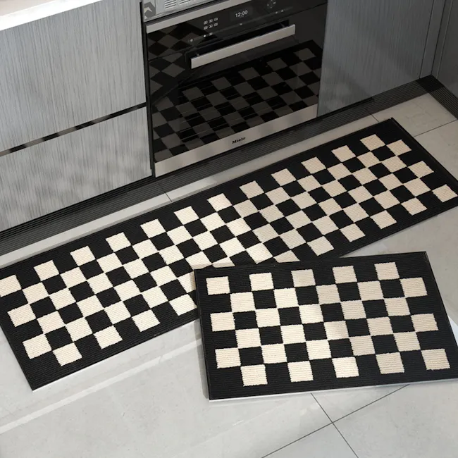 Checkered Floor Mat - 2