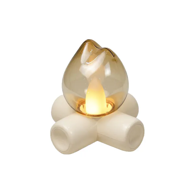 Flaming Table Night Light Lamp - 1