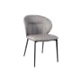 Lawson Dining Chair - Taupe (Faux Leather) - 0