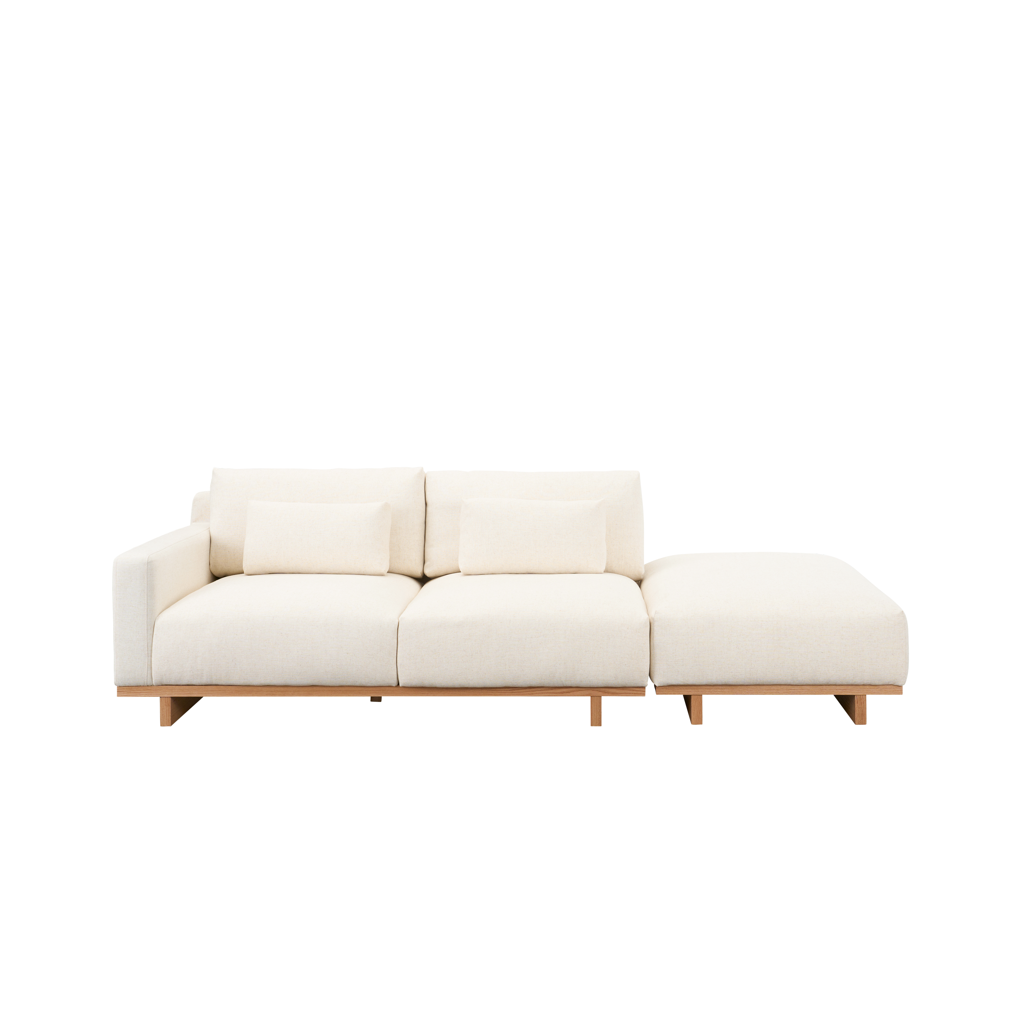Miu 3 Seater Extended Lounge Sofa - Image 1