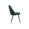 Lana Dining Chair - Walnut, Pine Green (Velvet) - 3