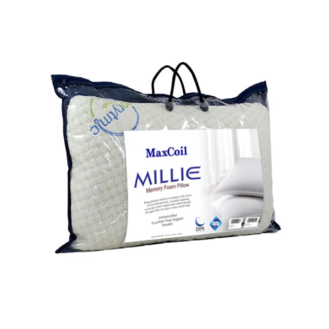 MaxCoil Millie Memory Foam Pillow - 0