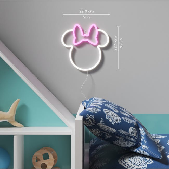 Yellowpop x Disney Minnie Ears LED Neon Sign - 4
